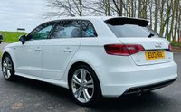 USED 2013 13 AUDI A3 1.6 TDI S LINE 5d 104 BHP SATELLITE NAVIGATION LOW MILEAGE &pound;0 ROAD TAX