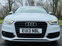 USED 2013 13 AUDI A3 1.6 TDI S LINE 5d 104 BHP SATELLITE NAVIGATION LOW MILEAGE &pound;0 ROAD TAX
