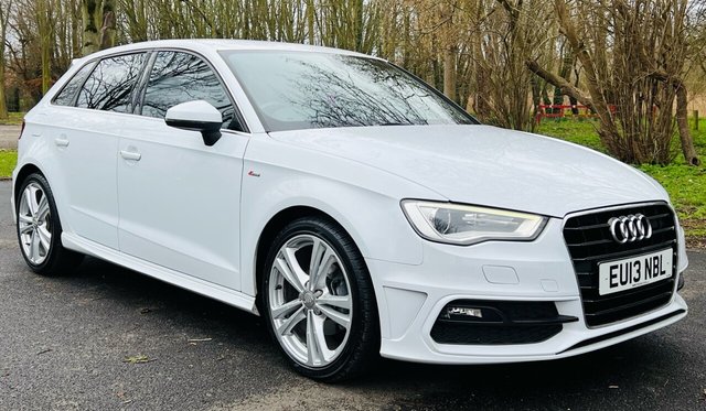 2013 13 Audi A3 1.6 TDI S LINE 5d 104 BHP