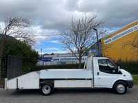 USED 2013 13 FORD TRANSIT T460 TDCi 155 Beavertail Plant Body Hydraulic Ramp 4600 kgs DRW LOWEST MILEAGE / LIGHT  USE
