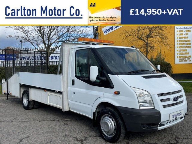 2013 13 Ford Transit T460 TDCi 155 Beavertail Plant Body Hydraulic Ramp 4600 kgs DRW