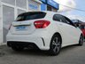 USED 2013 13 MERCEDES-BENZ A-CLASS 1.5 A180 CDI BLUEEFFICIENCY AMG SPORT 5d 109 BHP Finished in CIRRUS WHITE with contrasting FULL ALCANTARA/LEATHER trim. This A class certainly looks smart, with its slim lights and smooth body panels. There's plenty of room in the front and the back which will suit the average family. Features include, SAT NAV, &pound;20 Road Tax, Heated Half Leather trim, B/Tooth, 16" alloys, Park Sensors, Cruise Control and more. Dealer Serviced at 12194 miles, 24377 miles, 44937 miles and on arrival at 79854 miles.