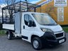 USED 2018 18 PEUGEOT BOXER 2.0 BLUE HDI 335 L2 CAGED TIPPER + TOOLBOX 130 BHP CAGED TIPPING BODY