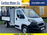 USED 2018 18 PEUGEOT BOXER 2.0 BLUE HDI 335 L2 CAGED TIPPER + TOOLBOX 130 BHP CAGED TIPPING BODY
