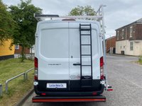 USED 2017 66 FORD TRANSIT 2.0 350 L3 H2 LWB [ GLAZIERS FRAIL RACK ] P/V 130 EURO-6  Stunning Example Throughout
