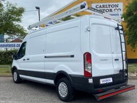 USED 2017 66 FORD TRANSIT 2.0 350 L3 H2 LWB [ GLAZIERS FRAIL RACK ] P/V 130 EURO-6  Stunning Example Throughout
