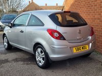 USED 2010 10 VAUXHALL CORSA 1.0 ENERGY ECOFLEX 3d 64 BHP 8 SERVICE STAMPS