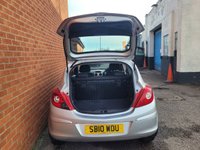 USED 2010 10 VAUXHALL CORSA 1.0 ENERGY ECOFLEX 3d 64 BHP 8 SERVICE STAMPS