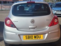 USED 2010 10 VAUXHALL CORSA 1.0 ENERGY ECOFLEX 3d 64 BHP 8 SERVICE STAMPS