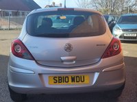 USED 2010 10 VAUXHALL CORSA 1.0 ENERGY ECOFLEX 3d 64 BHP 8 SERVICE STAMPS
