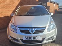 USED 2010 10 VAUXHALL CORSA 1.0 ENERGY ECOFLEX 3d 64 BHP 8 SERVICE STAMPS