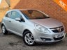 USED 2010 10 VAUXHALL CORSA 1.0 ENERGY ECOFLEX 3d 64 BHP 8 SERVICE STAMPS