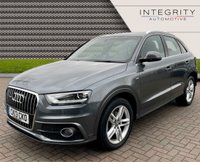 USED 2013 13 AUDI Q3 2.0 TDI QUATTRO S LINE 5d 175 BHP LOW RATE FINANCE/HOME DELIVERY