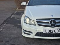 USED 2012 12 MERCEDES-BENZ C-CLASS C180 AMG SPORT 1.8 BLUEEFFICIENCY 2d 156 BHP MERCEDES SPECIALIST