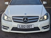 USED 2012 12 MERCEDES-BENZ C-CLASS C180 AMG SPORT 1.8 BLUEEFFICIENCY 2d 156 BHP MERCEDES SPECIALIST