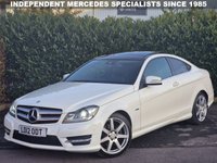 USED 2012 12 MERCEDES-BENZ C-CLASS C180 AMG SPORT 1.8 BLUEEFFICIENCY 2d 156 BHP MERCEDES SPECIALIST