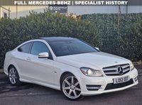 USED 2012 12 MERCEDES-BENZ C-CLASS C180 AMG SPORT 1.8 BLUEEFFICIENCY 2d 156 BHP MERCEDES SPECIALIST
