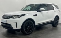 USED 2017 67 LAND ROVER DISCOVERY 2.0 SD4 S 5d 237 BHP Striking Fuji White, Privacy Glass, High Gloss Black Alloy Wheels,