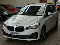 USED 2018 68 BMW 2 SERIES 1.5 218I SE GRAN TOURER 5d 139 BHP 7 SEATS SAT NAV PARKING SENSORS 6 MONTHS GOLD WARRANTY