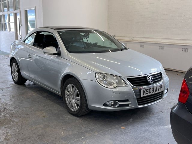 2008 08 Volkswagen Eos 2.0 TDI DSG 2d 138 BHP
