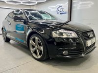 USED 2012 12 AUDI A3 2.0 TDI Black Edition Hatchback 3dr Diesel Manual Euro 5 (s/s) (140 ps) &pound;30 TAX, BOSE!, HALF LEATHER!