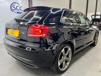 USED 2012 12 AUDI A3 2.0 TDI Black Edition Hatchback 3dr Diesel Manual Euro 5 (s/s) (140 ps) &pound;30 TAX, BOSE!, HALF LEATHER!