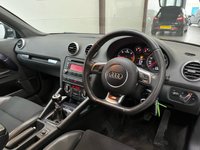 USED 2012 12 AUDI A3 2.0 TDI Black Edition Hatchback 3dr Diesel Manual Euro 5 (s/s) (140 ps) &pound;30 TAX, BOSE!, HALF LEATHER!