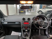 USED 2012 12 AUDI A3 2.0 TDI Black Edition Hatchback 3dr Diesel Manual Euro 5 (s/s) (140 ps) &pound;30 TAX, BOSE!, HALF LEATHER!