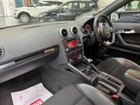 USED 2012 12 AUDI A3 2.0 TDI Black Edition Hatchback 3dr Diesel Manual Euro 5 (s/s) (140 ps) &pound;30 TAX, BOSE!, HALF LEATHER!