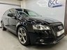 USED 2012 12 AUDI A3 2.0 TDI Black Edition Hatchback 3dr Diesel Manual Euro 5 (s/s) (140 ps) &pound;30 TAX, BOSE!, HALF LEATHER!