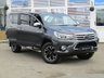 USED 2017 17 TOYOTA HI-LUX 2.4 INVINCIBLE X 4WD D-4D DCB 148 BHP Finished in DECUMA GREY  with BLACK HEATED LEATHER TRIM. This refined and rugged and very clean HI-LUX is the complete pick-up package. It is stylish, practical and capable of hauling huge loads. Features include, SAT NAV, DAB RADIO, HEATED LEATHER, POWER FOLDING MIRRORS, Side Bars, Cruise Control, Rear View Camera, B/Tooth and much more. Serviced at 18112 miles, 38169 miles, 59542 miles and on arrival at 67987 miles.