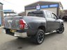 USED 2017 17 TOYOTA HI-LUX 2.4 INVINCIBLE X 4WD D-4D DCB 148 BHP Finished in DECUMA GREY  with BLACK HEATED LEATHER TRIM. This refined and rugged and very clean HI-LUX is the complete pick-up package. It is stylish, practical and capable of hauling huge loads. Features include, SAT NAV, DAB RADIO, HEATED LEATHER, POWER FOLDING MIRRORS, Side Bars, Cruise Control, Rear View Camera, B/Tooth and much more. Serviced at 18112 miles, 38169 miles, 59542 miles and on arrival at 67987 miles.