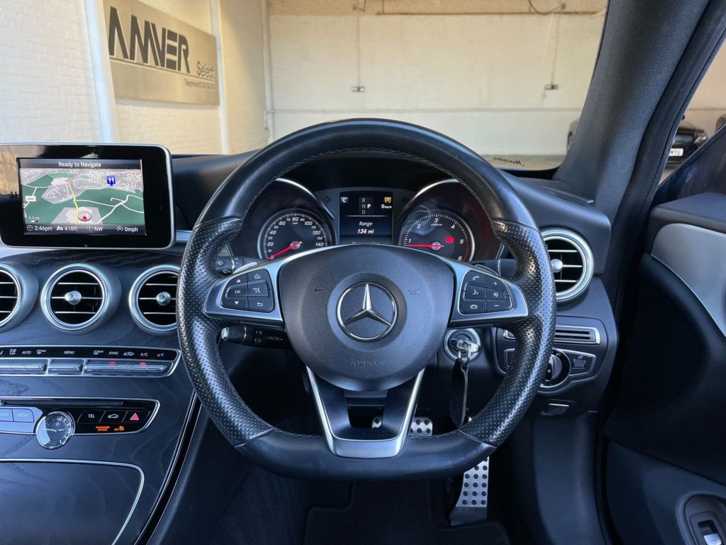 USED 2016 66 MERCEDES-BENZ C-CLASS 2.1 C 220 D AMG LINE 2d 168 BHP 