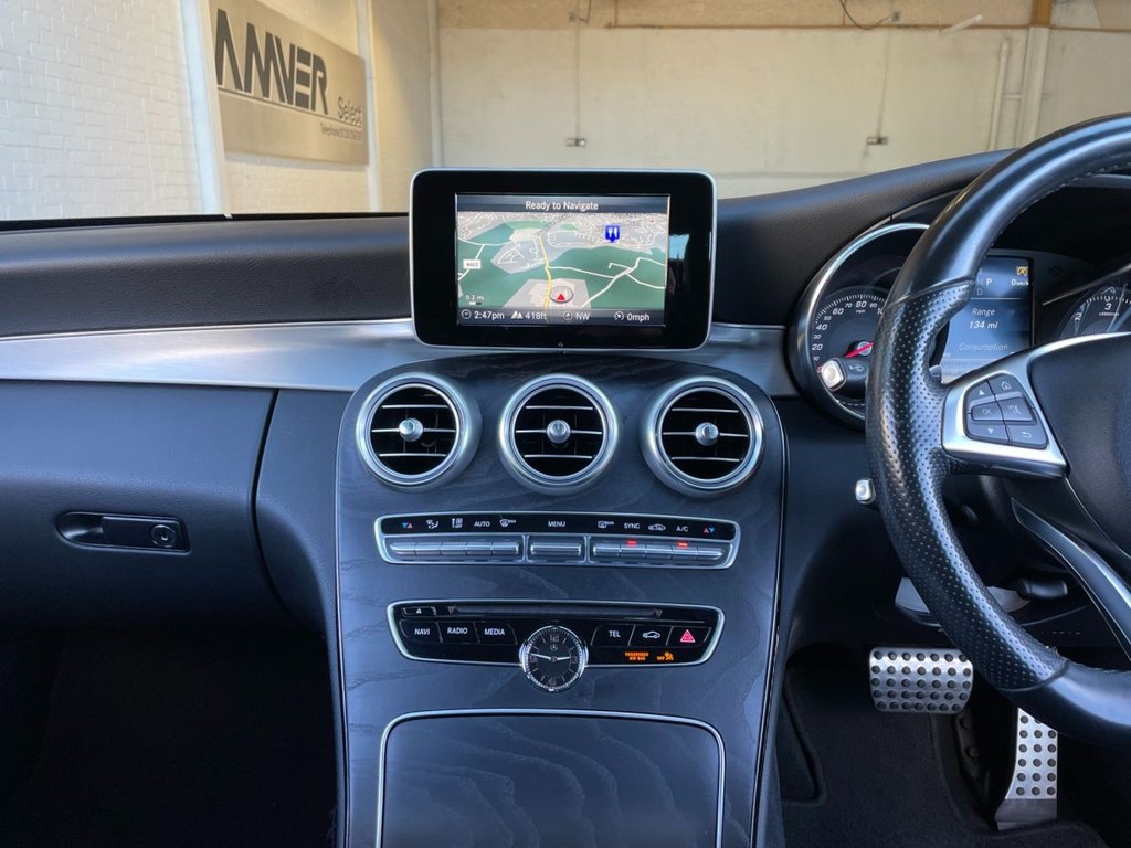 USED 2016 66 MERCEDES-BENZ C-CLASS 2.1 C 220 D AMG LINE 2d 168 BHP 