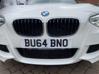 USED 2014 64 BMW 1 SERIES 1.6 116I M SPORT 3d 135 BHP * SATNAV *