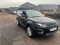 USED 2015 65 LAND ROVER RANGE ROVER EVOQUE 2.0 TD4 SE 5d 177 BHP ONLY 2 FORMER KEEPERS FROM NEW+LOW MILEAGE+SERVICE HISTORY+PRIVACY GLASS+FULL LEATHER INTERIOR+PARK ASSIST+19 INCH ALLOY WHEELS+READY TO DRIVE AWAY TODAY+FINANCE AND EXTENDED WARANTY AVAILABLE ON THIS USED VEHICLE!!