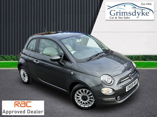 2019 69 Fiat 500 1.2 LOUNGE 3d 69 BHP