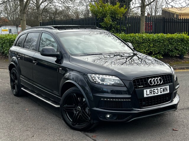 2013 63 Audi Q7 3.0 TDI QUATTRO S LINE PLUS 5d 245 BHP