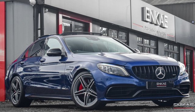 2019 68 Mercedes-Benz C-Class 4.0 AMG C 63 S PREMIUM PLUS 4d 503 BHP