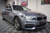 USED 2018 18 BMW 5 SERIES 2.0 520D XDRIVE M SPORT TOURING 5d 188 BHP 360 CAMERA / GESTURE CONTROL