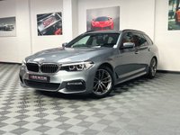 USED 2018 18 BMW 5 SERIES 2.0 520D XDRIVE M SPORT TOURING 5d 188 BHP 360 CAMERA / GESTURE CONTROL