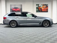 USED 2018 18 BMW 5 SERIES 2.0 520D XDRIVE M SPORT TOURING 5d 188 BHP 360 CAMERA / GESTURE CONTROL