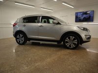 USED 2012 12 KIA SPORTAGE 2.0 CRDI KX-3 SAT NAV 5d 134 BHP FOUR WHEEL DRIVE WITH GREAT SERVICE RECORD. 1 PREVIOUS KEEPER AND BOTH KEYS