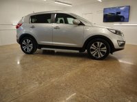 USED 2012 12 KIA SPORTAGE 2.0 CRDI KX-3 SAT NAV 5d 134 BHP FOUR WHEEL DRIVE WITH GREAT SERVICE RECORD. 1 PREVIOUS KEEPER AND BOTH KEYS