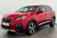 USED 2018 68 PEUGEOT 3008 1.5 BLUEHDI S/S ALLURE 5d 129 BHP Stylish 3008 1.5 Allure , 33821 Miles, 18" Detroit Diamond Alloy Wheels, Peugeot i Cockpit,