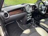 USED 2010 10 MINI CONVERTIBLE 1.6 COOPER 2d 122 BHP CREAM WHITE WITH CHOCLATE HOOD