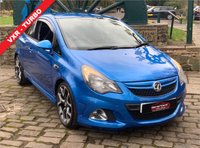USED 2014 61 VAUXHALL CORSA 1.6 VXR 3d 189 BHP 2014/64reg VAUXHALL CORSA VXR TURBO 1.6 3DR - 1/2 LEATHER - 2 FORMER KEEPERS - 44,000 MILES ONLY - ARDEN BLUE METALLIC - SERVICE HISTORY