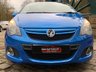 USED 2014 61 VAUXHALL CORSA 1.6 VXR 3d 189 BHP 2014/64reg VAUXHALL CORSA VXR TURBO 1.6 3DR - 1/2 LEATHER - 2 FORMER KEEPERS - 44,000 MILES ONLY - ARDEN BLUE METALLIC - SERVICE HISTORY