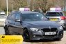 USED 2015 65 BMW 3 SERIES 2.0 318D M SPORT TOURING 5d 148 BHP ***F/S/H***BLACK ALLOYS**LEATHER***