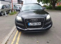 USED 2014 64 AUDI Q7 3.0 TDI QUATTRO S LINE PLUS 5d 245 BHP 7 Seater & Recently Serviced